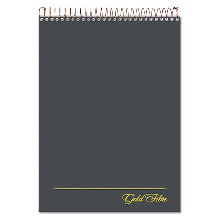 Ampad 8.5"x11.75" Wirebound Legal Pad, Burgundy Cover 20-813